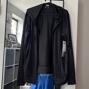 Brand New Black Sheer Workout Jacket